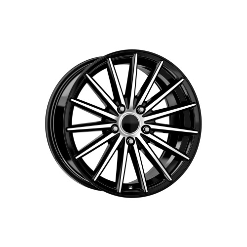 Jante DY476 KM 16x7 4x100 ET35 design concav diamond cut compatibile Dacia, Renault, Opel